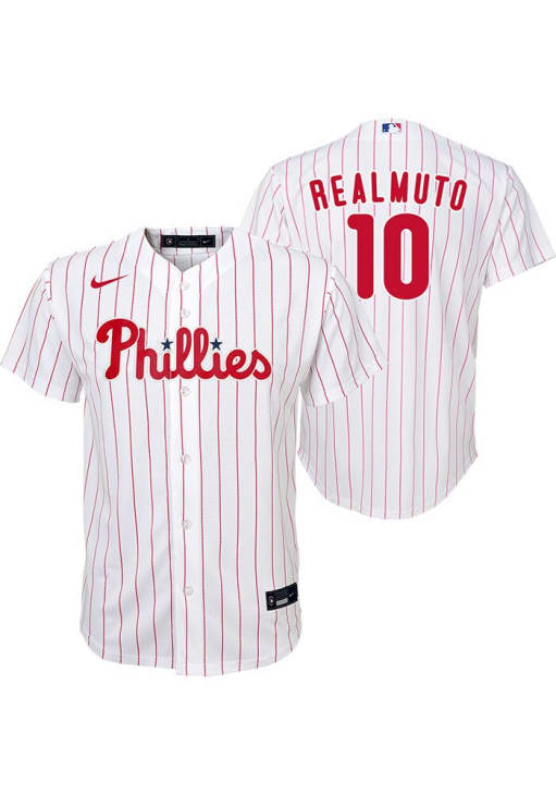 JT Realmuto # Philadelphia Phillies Boys Home Replica - White