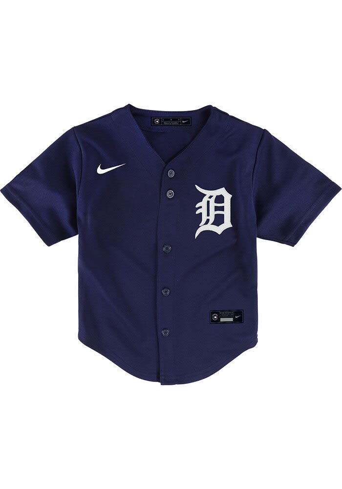 Detroit Tigers Miguel Cabrera Toddler Alt 1 Replica NAVY Baseball