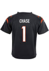 Main image for Ja'Marr Chase Cincinnati Bengals Toddler Black Nike Home Football Jersey