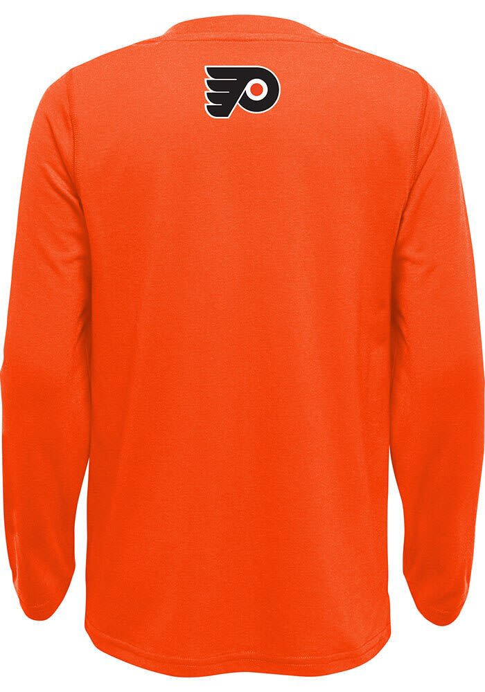 Philadelphia Flyers Youth Youth ORANGE Rink Reimagined Long Sleeve