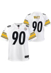 Main image for TJ Watt Pittsburgh Steelers Youth White Nike Away Football Jersey