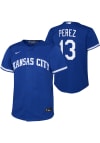 Main image for Salvador Perez  Kansas City Royals Boys Blue Alt 3 Replica Baseball Jersey