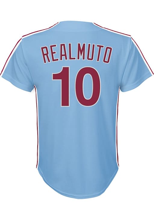 JT Realmuto Philadelphia Phillies Boys LIGHT BLUE Cooperstown
