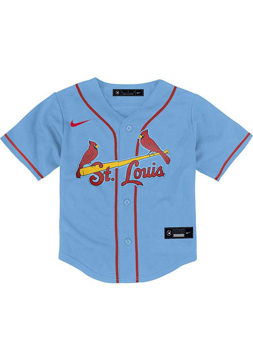 St Louis Cardinals Nolan Arenado Baby Alt Replica LIGHT BLUE