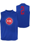 Main image for Cade Cunningham  Outer Stuff Detroit Pistons Youth Primary N and N Blue Basketball Jersey