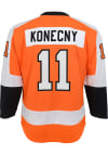 Main image for Travis Konecny  Philadelphia Flyers Youth Orange Replica Home Hockey Jersey