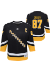 Main image for Sidney Crosby  Pittsburgh Penguins Youth Black Replica Third Hockey Jersey
