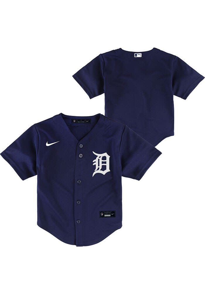 Detroit Tigers Nike Baby NAVY Alt Replica Baseball Jersey - 133416684