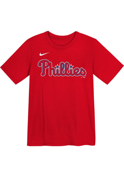 Bryce Harper  Philadelphia Phillies Boys Red Home NN Short Sleeve T-Shirt