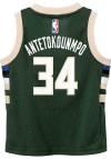 Main image for Giannis Antetokounmpo  Outer Stuff Milwaukee Bucks Boys Green Replica Basketball Jersey