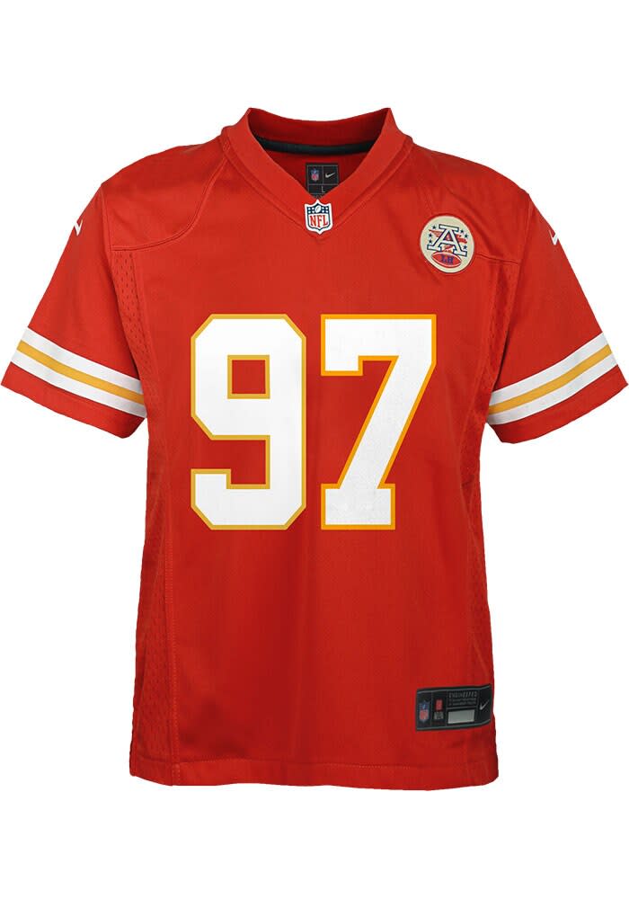 Kansas City Chiefs Felix Anudike-Uzomah Youth Replica Red
