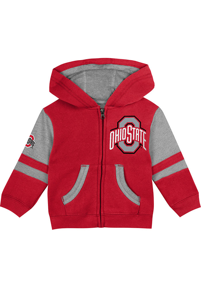 Ohio state zipper sweatshirt best sale