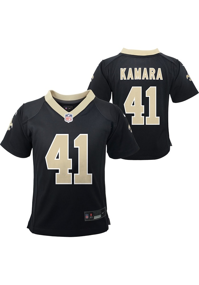 Alvin Kamara New Orleans Saints Baby Black Nike Home Game Football Jersey