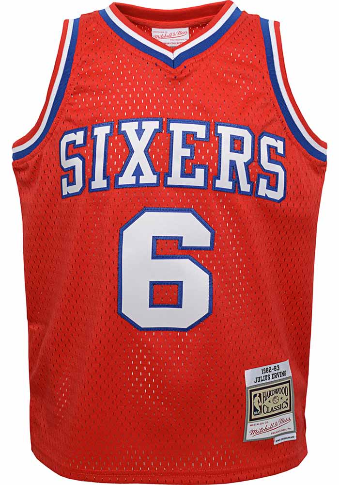 ミッチェル&ネス] NBA SWINGMAN ROAD JERSEY 76ERS 82 JULIUS