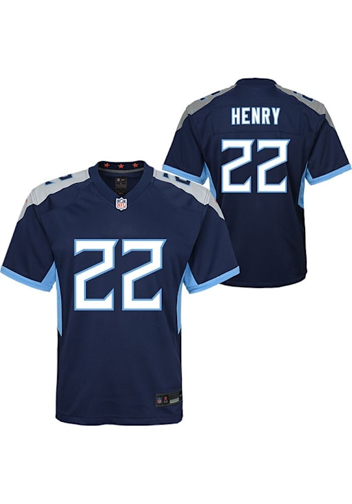 Tennessee Titans Derrick Henry Youth Home Replica NAVY Nike