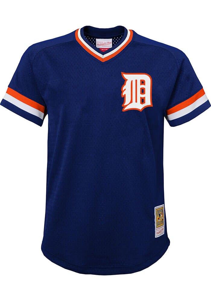 極美品Mitchell&Ness TIGERS 23 Gibson Jersey Detroit Tigers Kirk Gibson #23 Mitchell & Ness Orange