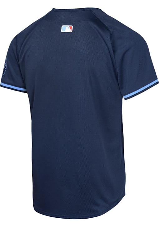 Chicago Cubs Youth NAVY City Connect Limited Blank Baseball Jersey