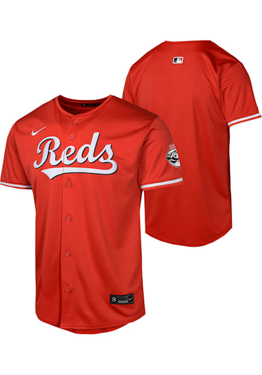 Cincinnati Reds Youth Red Alt Limited Blank Baseball Jersey