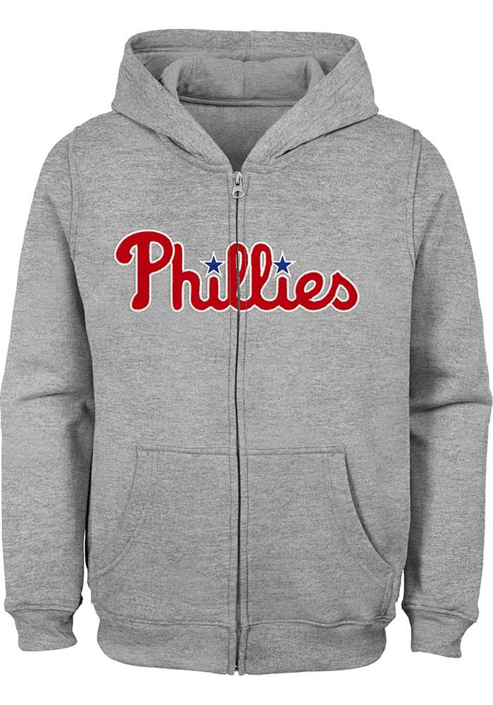 Phillies zip up hoodie sale