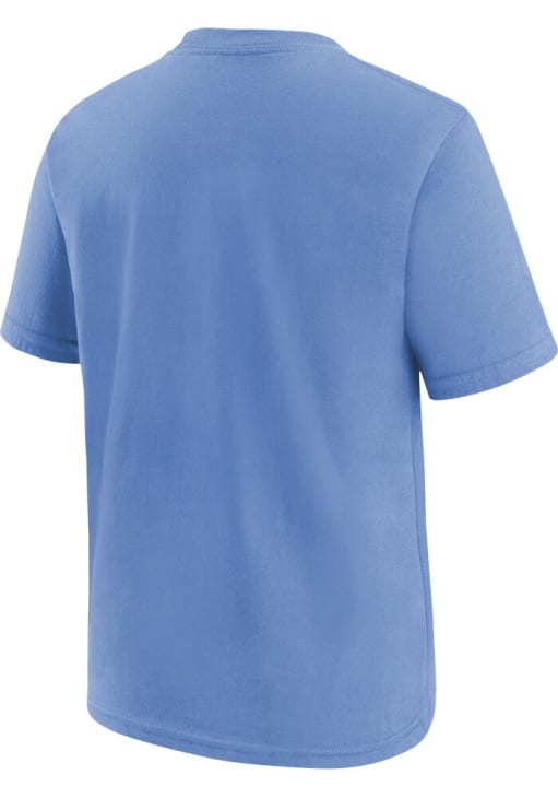 Nike Philadelphia Phillies Youth Light Blue Cooperstown Team Logo Short Sleeve T-Shirt