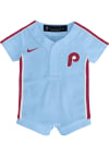 Main image for Nike Philadelphia Phillies Baby Light Blue Alt 2 Replica Romper Jersey Baseball Jersey