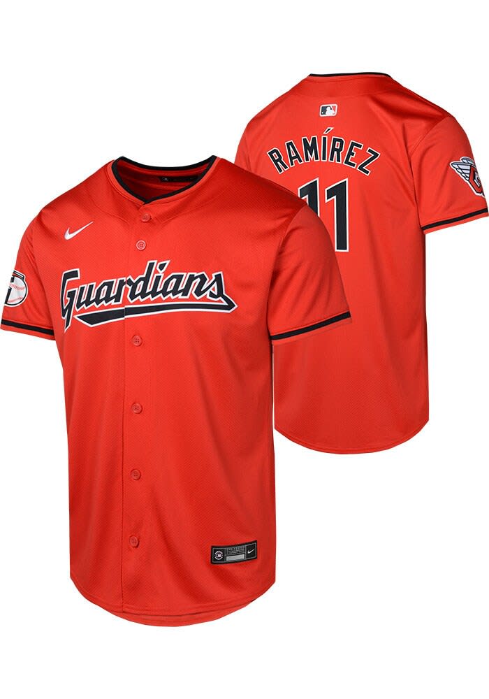 Cleveland Guardians Jose Ramirez Youth Red Alt 2 Limited