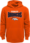 Main image for Denver Broncos Youth Orange Draft Pick Long Sleeve Hoodie