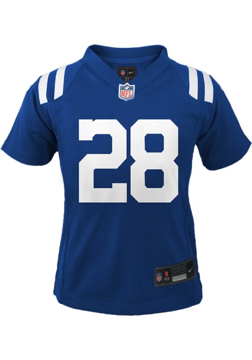 Jonathan Taylor Indianapolis Colts Boys Blue Nike Replica Football Jersey