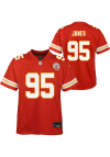 Main image for Chris Jones Kansas City Chiefs Youth Red Nike Replica Football Jersey
