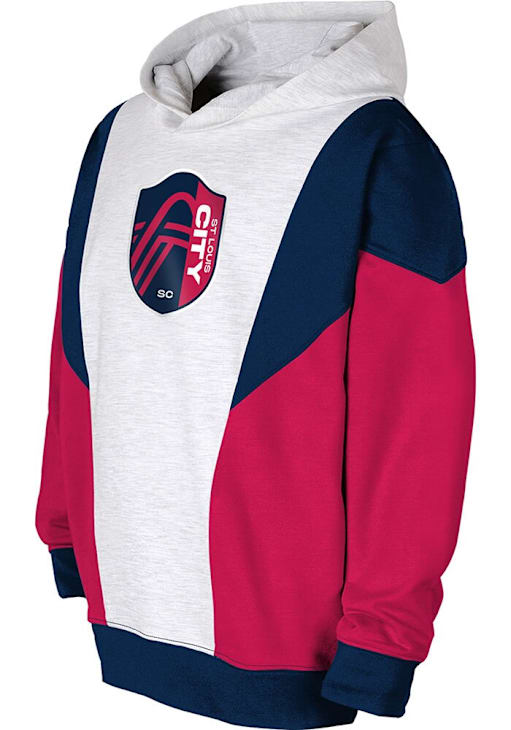 St Louis City SC Youth NAVY Champion League Long Sleeve Hoodie