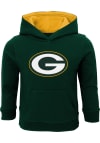 Main image for Green Bay Packers Toddler Green Prime Long Sleeve Hooded Sweatshirt