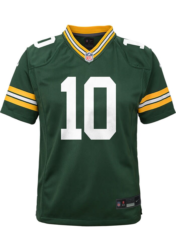 Green Bay Packers Jordan Love Youth Replica HUNTER Nike Football