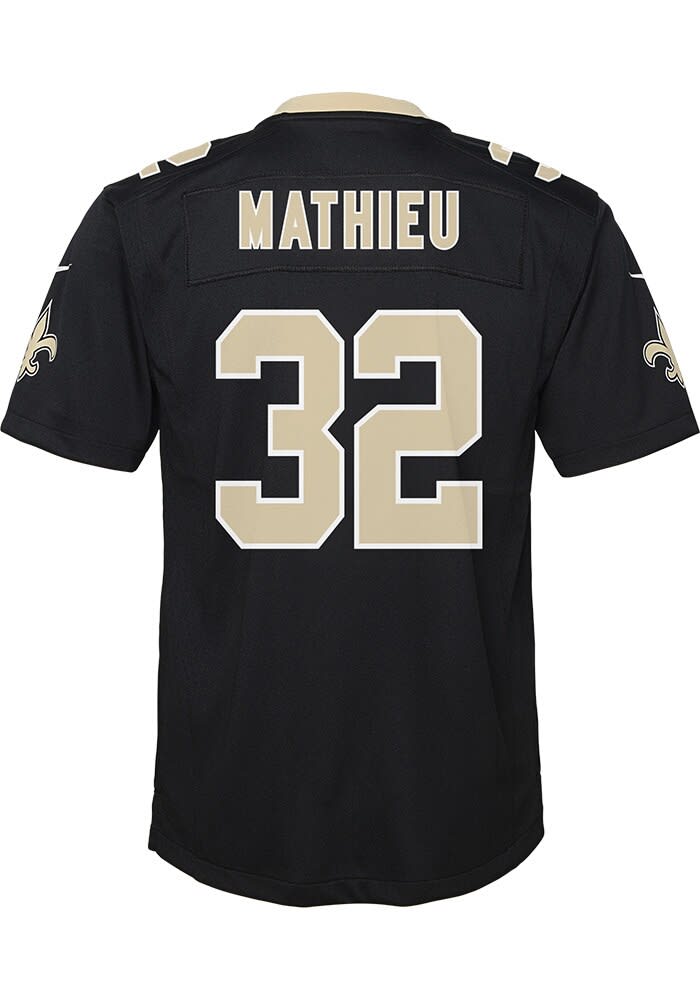 New Orleans Saints Tyrann Mathieu Youth Replica BLACK Nike