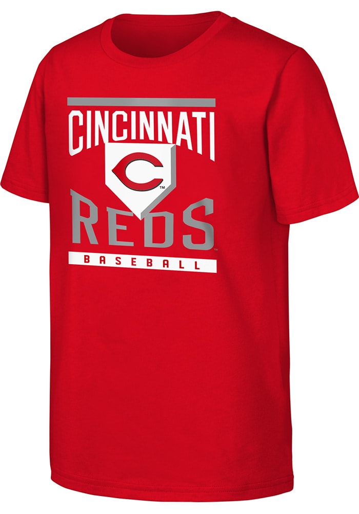 Cincinnati reds youth t shirts on sale