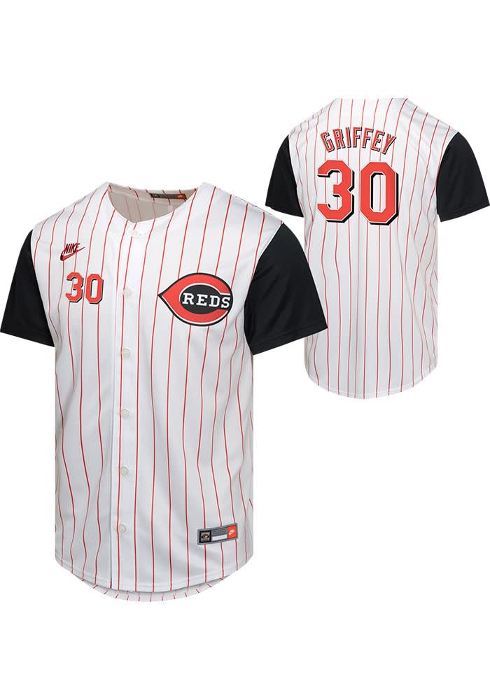 Nike Cincinnati Reds Ken Griffey Jr Youth Cooperstown Limited Jersey