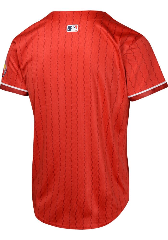 St Louis Cardinals Youth Red City Connect Limited Blank Baseball