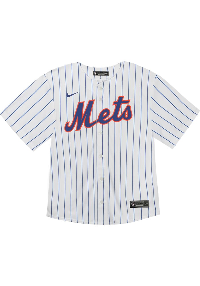 New York Mets Nike Toddler WHITE Home Game Blank Baseball Jersey