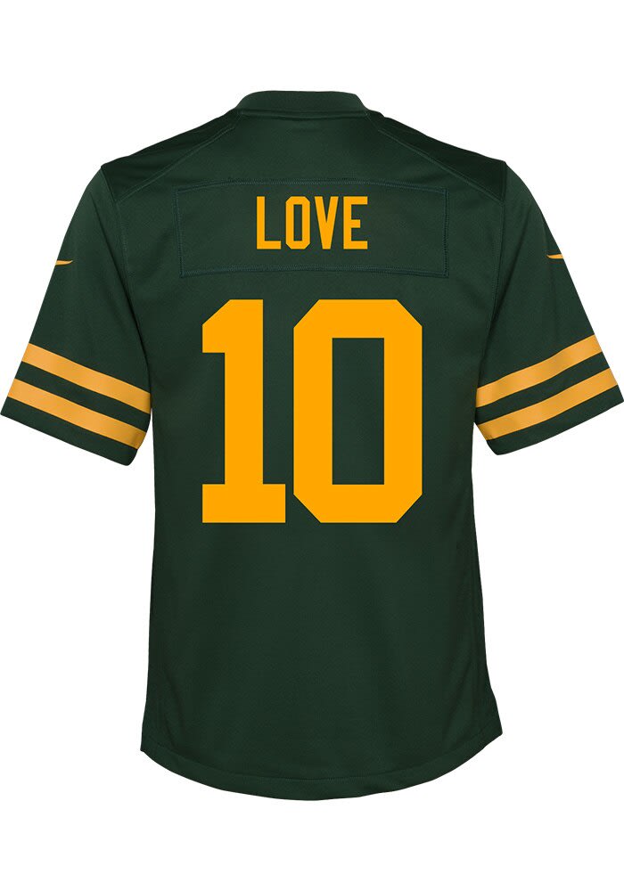 グリーンベイ・パッカーズ LOVE ユニフォーム XL Green Bay Packers Jordan Love Nike Home Game Jersey at the Packers