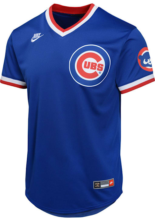 Chicago Cubs Youth BLUE Cooperstown Limited Baseball Jersey