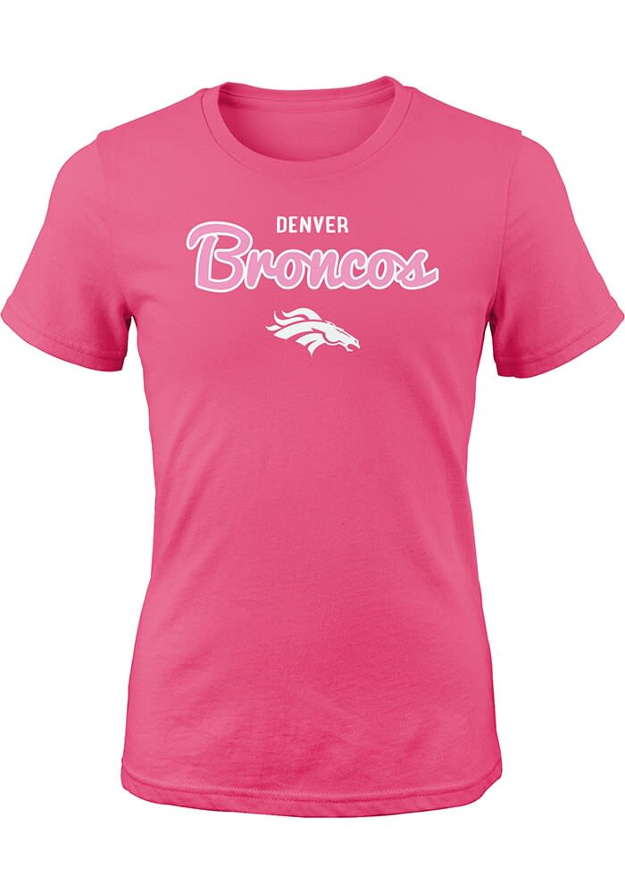 Pink denver broncos sweatshirt hotsell