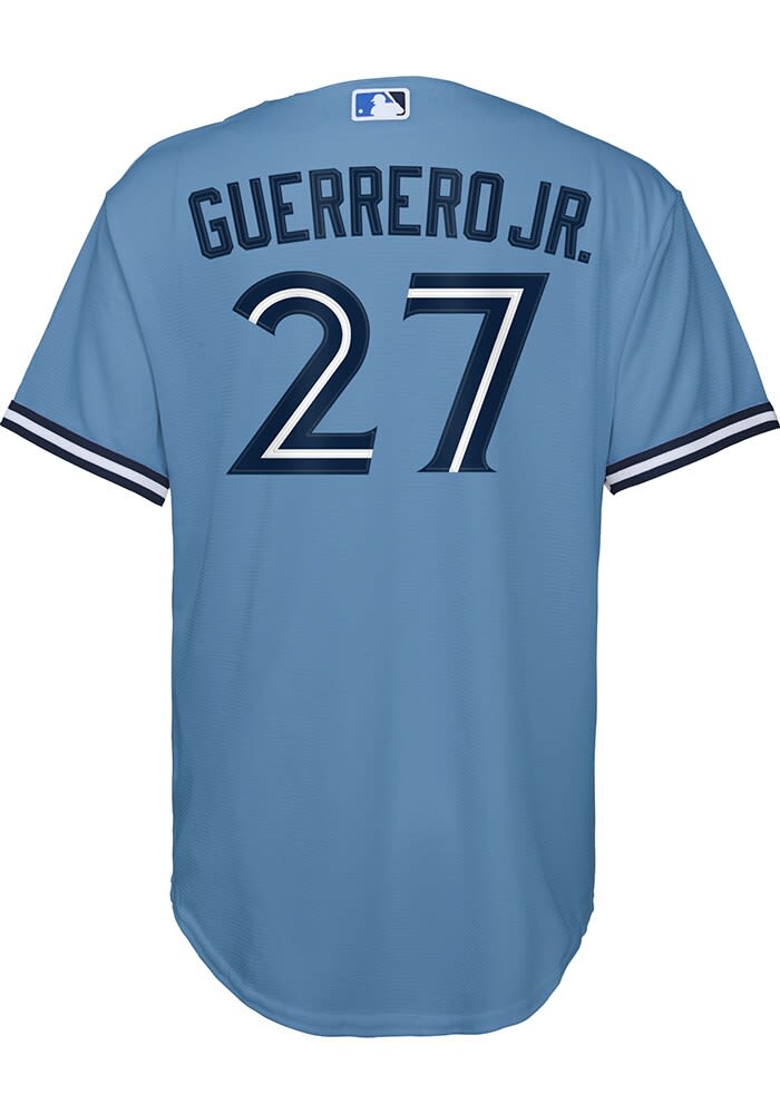 Toronto Blue Jays Vladimir Guerrero Jr. Youth LIGHT BLUE Alt