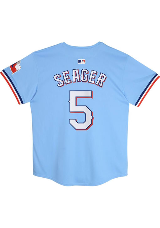 Corey Seager  Texas Rangers Boys Light Blue Alt. 1 Limited Blank Baseball Jersey