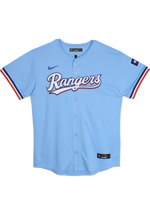 Corey Seager  Texas Rangers Boys Light Blue Alt. 1 Limited Blank Baseball Jersey