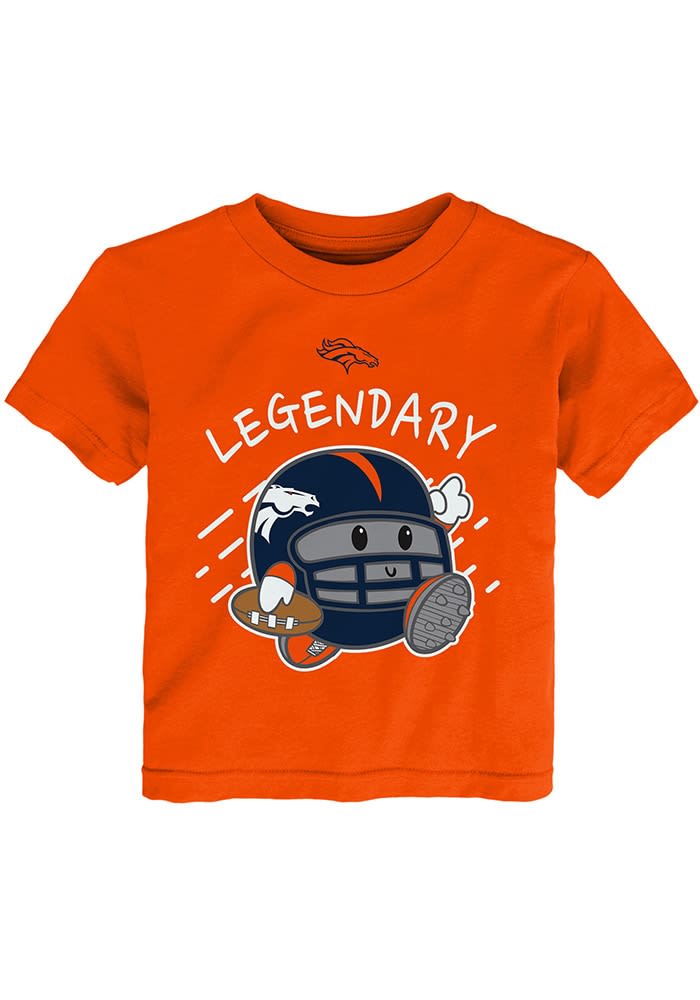 Denver Broncos Toddler Orange The Legend Short Sleeve T Shirt