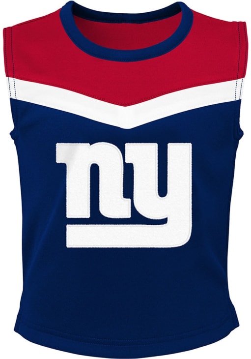 New York Giants Girls Blue Spirit Cheer Cheer Set