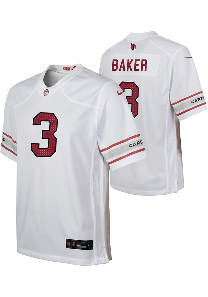 Arizona Cardinals Budda Baker Youth Replica White Nike Football Jersey