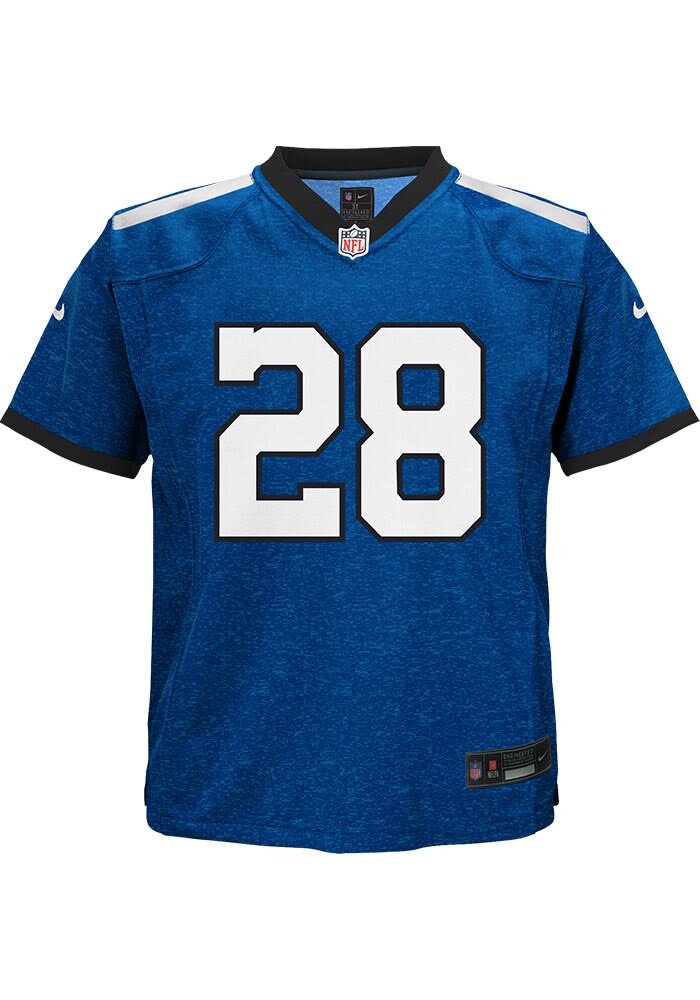 Indianapolis Colts Jonathan Taylor Boys Color Rush BLUE Nike
