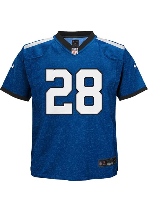 Jonathan Taylor Indianapolis Colts Boys Blue Nike Color Rush Football Jersey