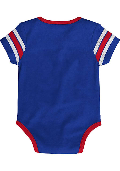 New York New York Rangers ROYAL Baby Hockey Pro One Piece 133425040