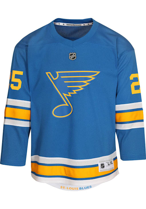 Jordan Kyrou  St Louis Blues Youth Blue Home Replica Hockey Jersey